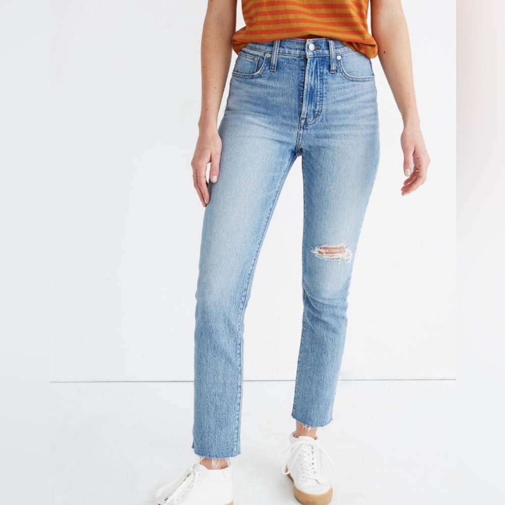 Madewell The Perfect Vintage Jean Destroyed Edition